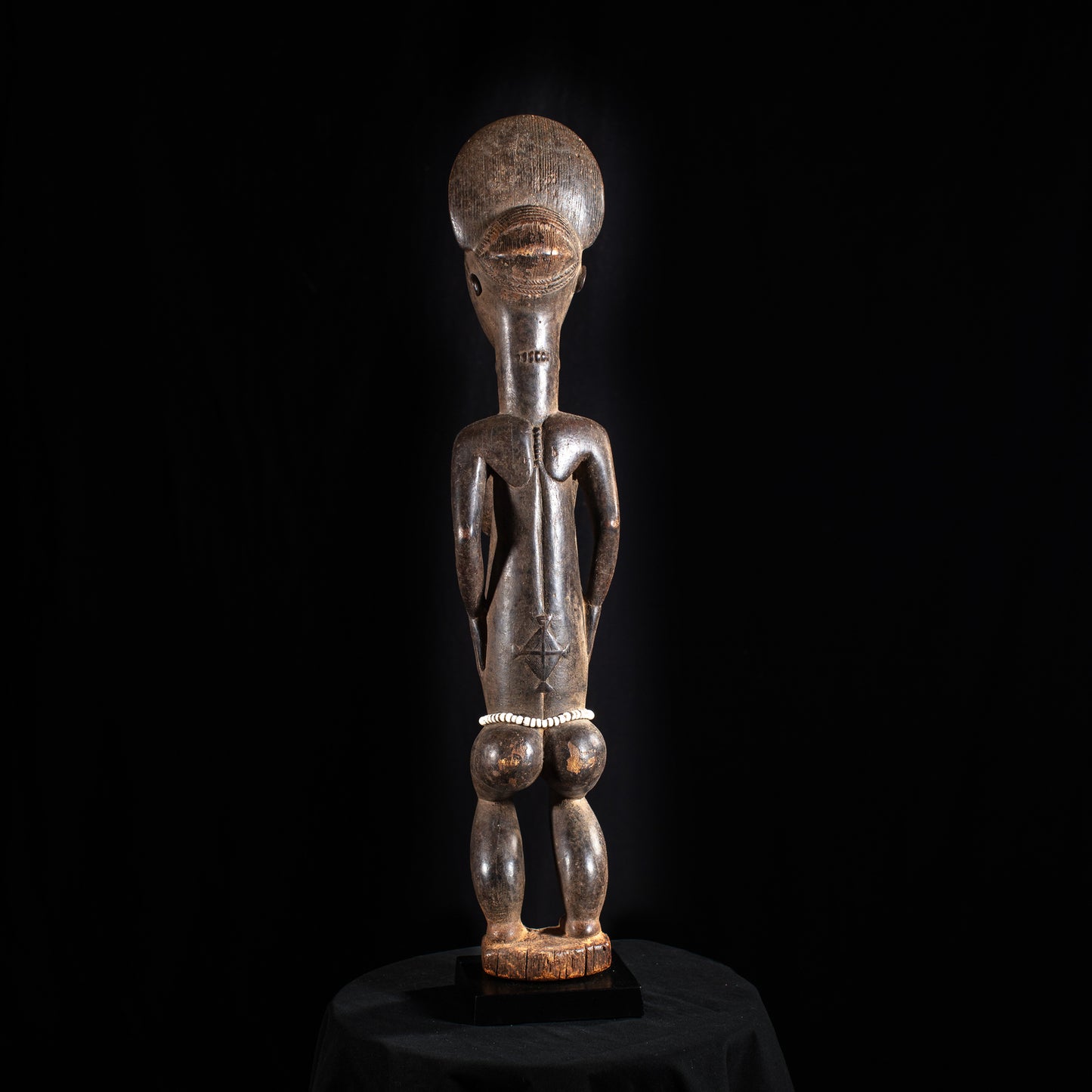 African Artwork Wooden Sculptures Tribal Art - Sculptures Ivory Coast Collectibles Sculptures Statues Blolo Bla Figure Baule Sculptures African Sculptures Statues African Art