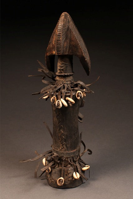 Tribal Sculptures and Statues;Traditional; Collection; Other African;African Mossi Biga Doll, Burkina Faso, Hand-Carved Wood