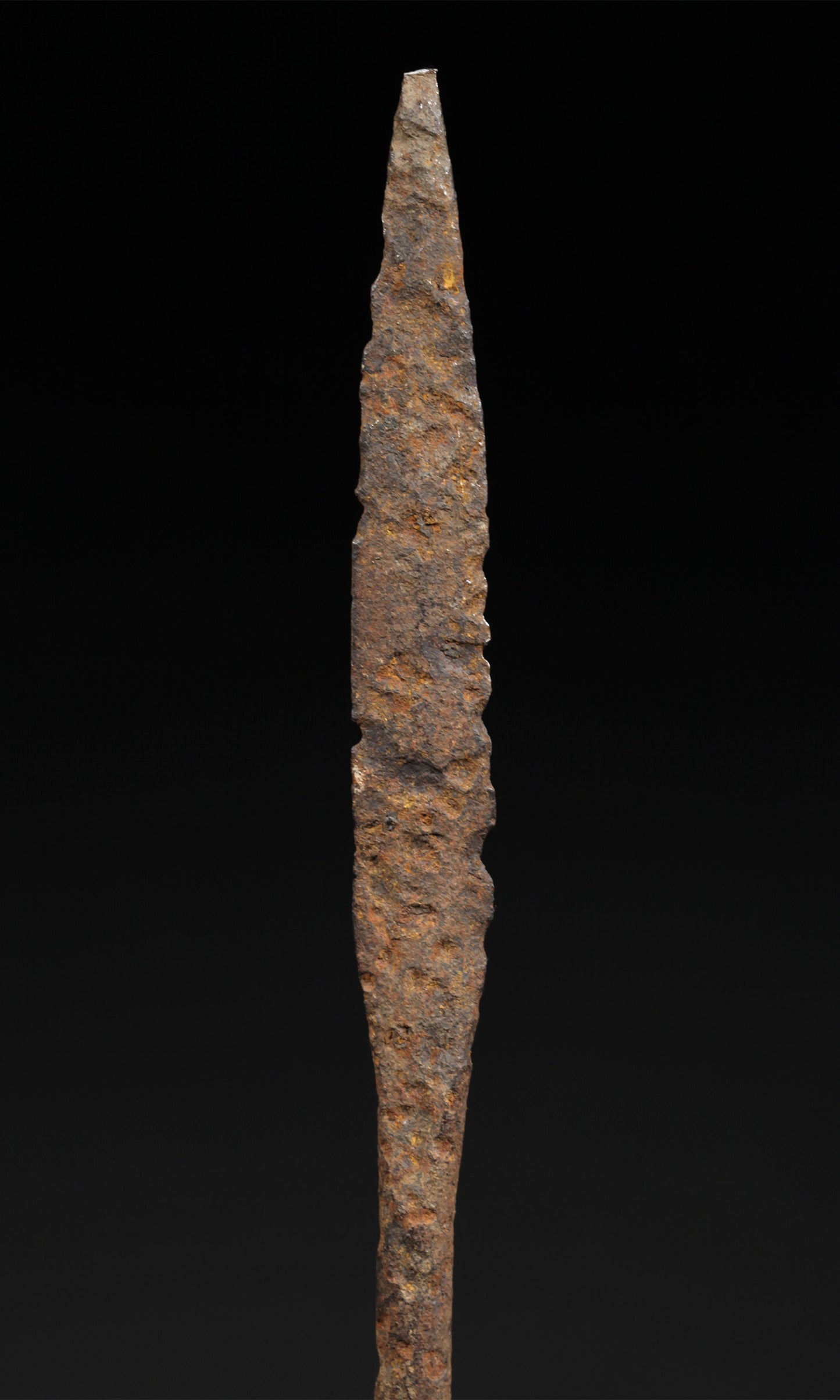 Tribal Objects; Artwork; Collection; Other African; Prestige Object Depicting Masks, Carved Wood, Iron, Dan Tribe, African Art
