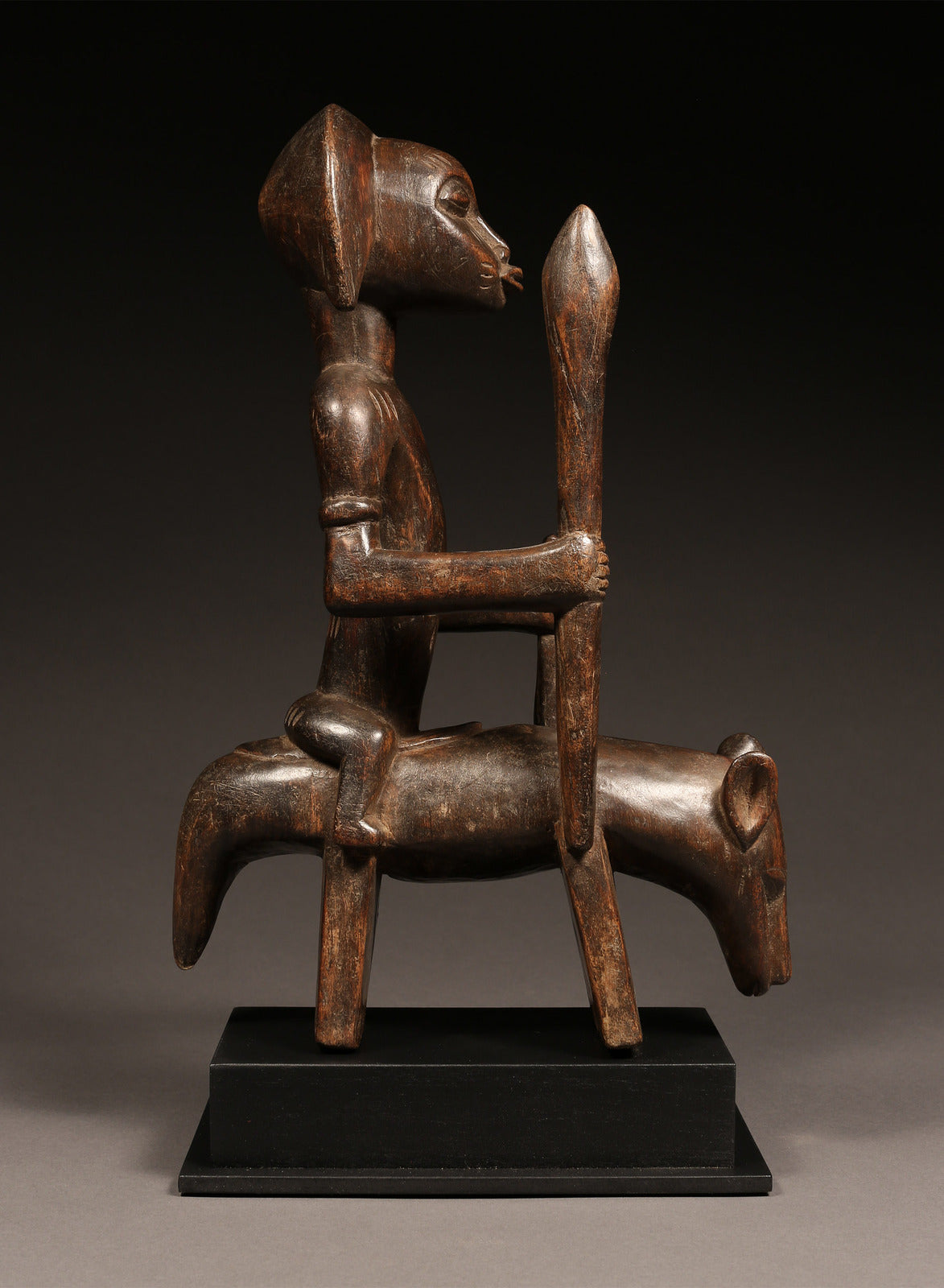 Senufo Sculptures Wooden Sculptures Tribal Sculptures Statues Tribal Art - Sculptures Traditional Art Equestrian Figure Collectibles Sculptures Statues African Sculptures Statues African Artwork African Art