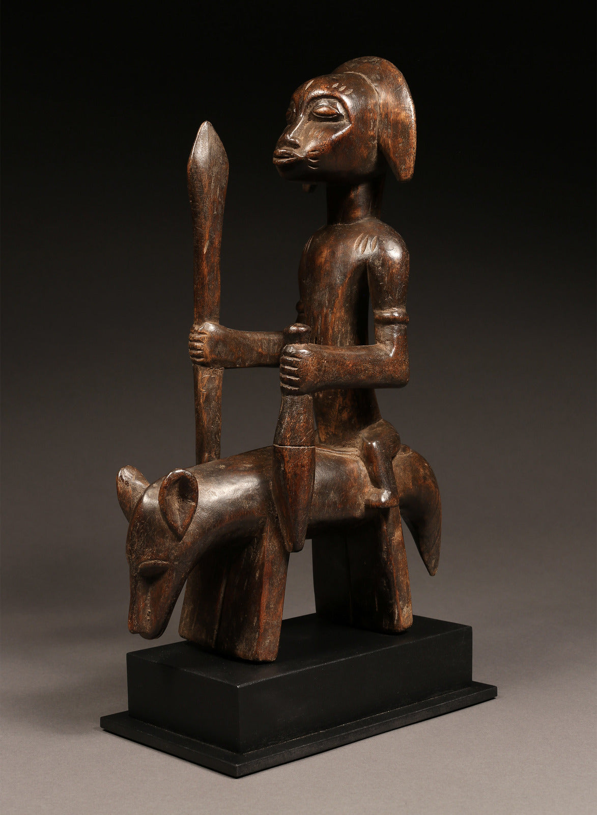 Senufo Sculptures Wooden Sculptures Tribal Sculptures Statues Tribal Art - Sculptures Traditional Art Equestrian Figure Collectibles Sculptures Statues African Sculptures Statues African Artwork African Art