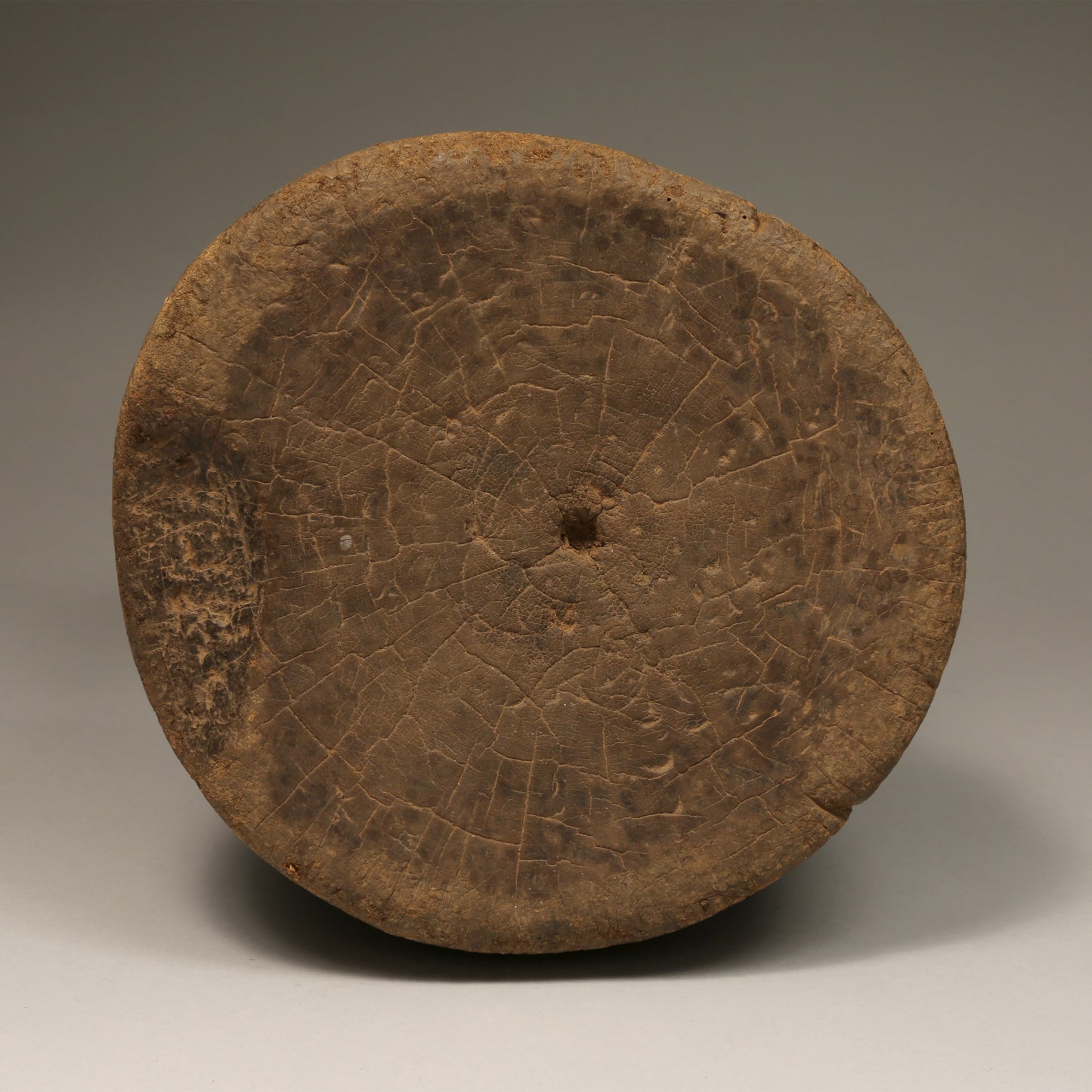 Tribal Furniture; Other Furniture And Parts Thereof; Other Wooden Furniture; Low Stool, Senufo Tribe Ivory Coast, Carved Wood