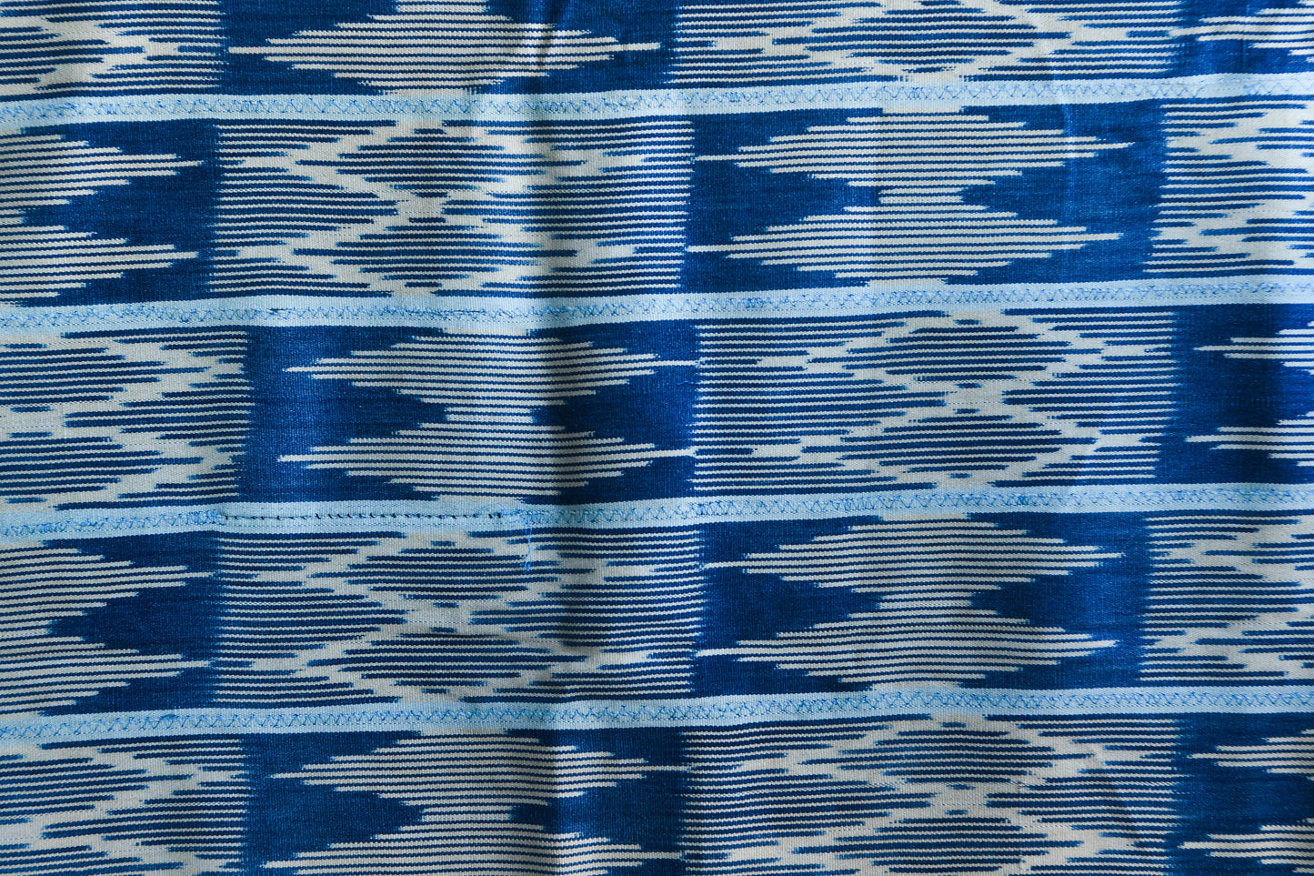 Handcrafted Textiles - Contemporary - African Art - Africa - Fabric - Vintage - Tie Dyed - Ikat - Baule - Indigo - Cotton - Throw - Blanket - Home Decor - Living - Upholstery - Clothes Making