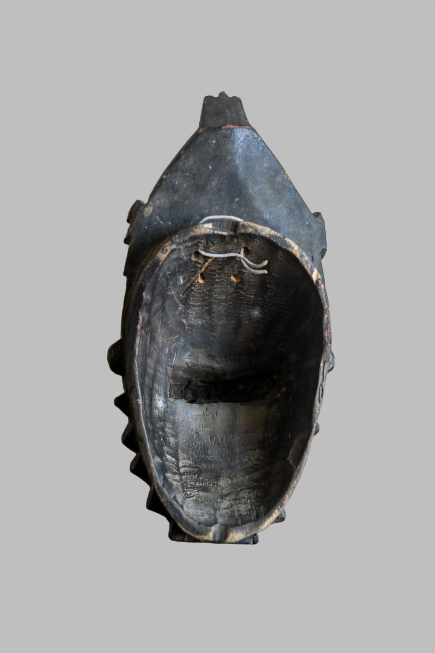 Tribal Masks; Traditional; Collection; Other African; Masks in costumes; Decorative African Djimini Wooden Mask, Hand Carved Wood
