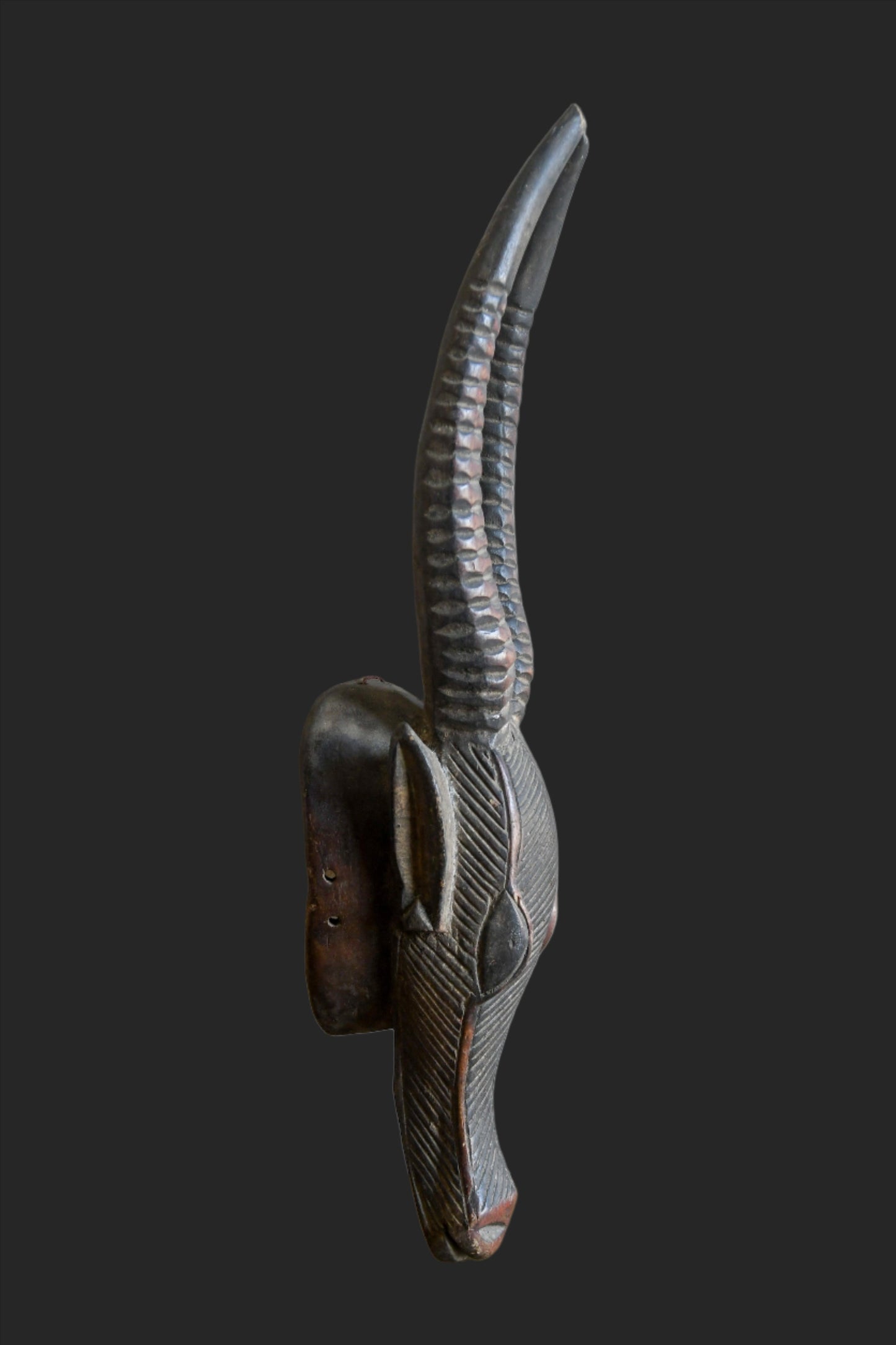 Tribal Masks; Traditional; Collection; Other African; Masks in costumes; Mossi Antelope Mask, African Art, Carved Wood