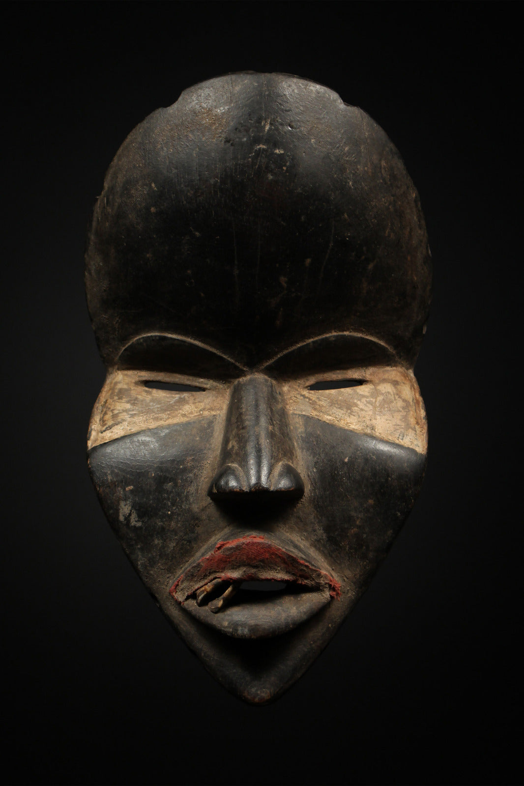 Tribal Masks; Traditional; Collection; Other African; Masks in costumes; Deangle Dan Mask, Carved Wooden African Mask
