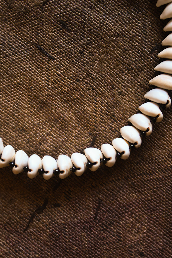 Handcrafted Necklaces - African Plural Art - African Art - Necklaces - Jewelry - African Choker Jewelry, Handmade Cowrie Shell Necklace