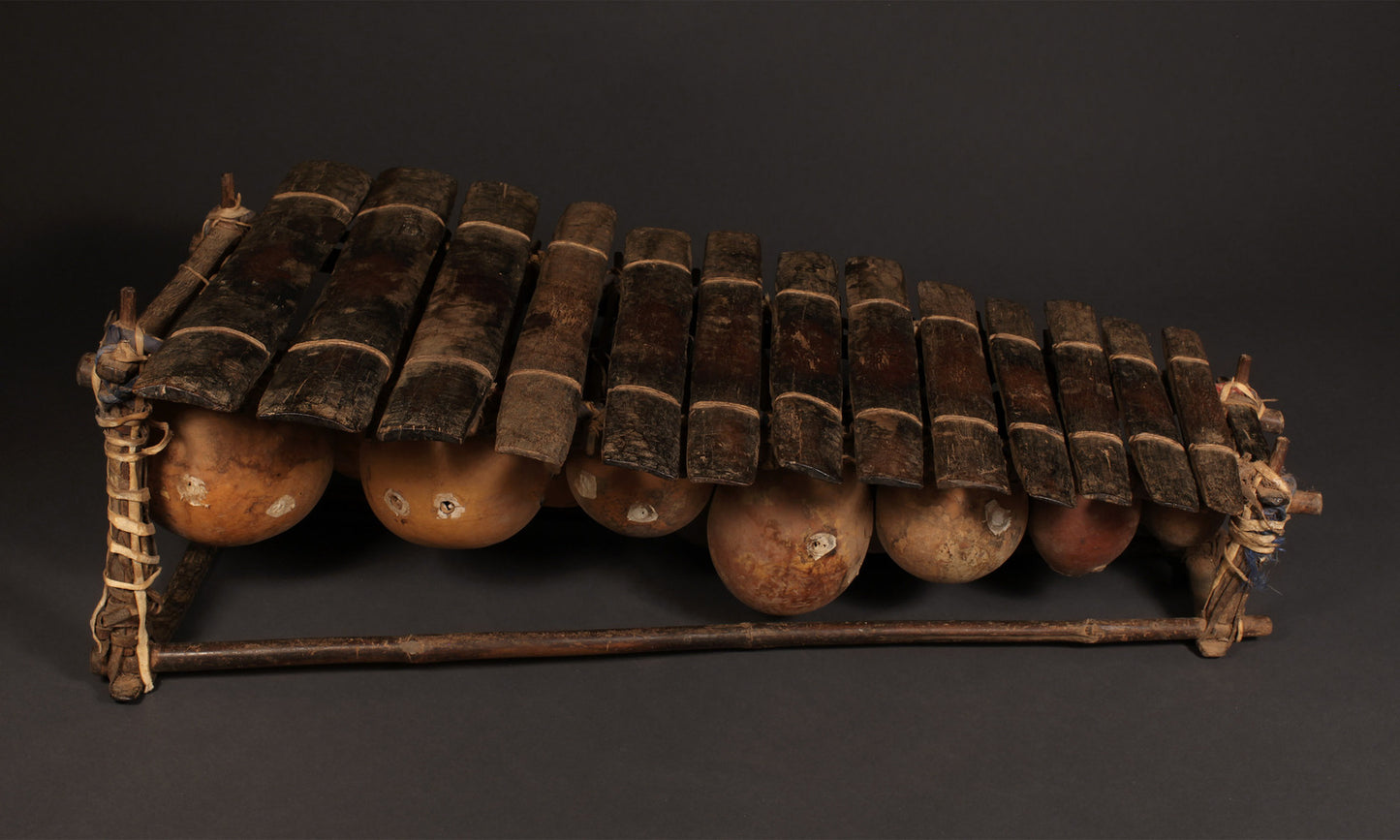 Tribal Objects; Artwork; Collection; Other African; Very Old, Traditional Balafon Instrument, African Art