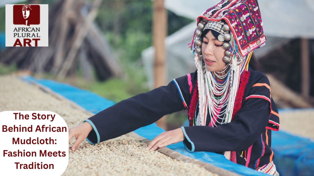 Learn the history of African mudcloth and its evolution into modern fashion. A story of culture, craft, and identity.