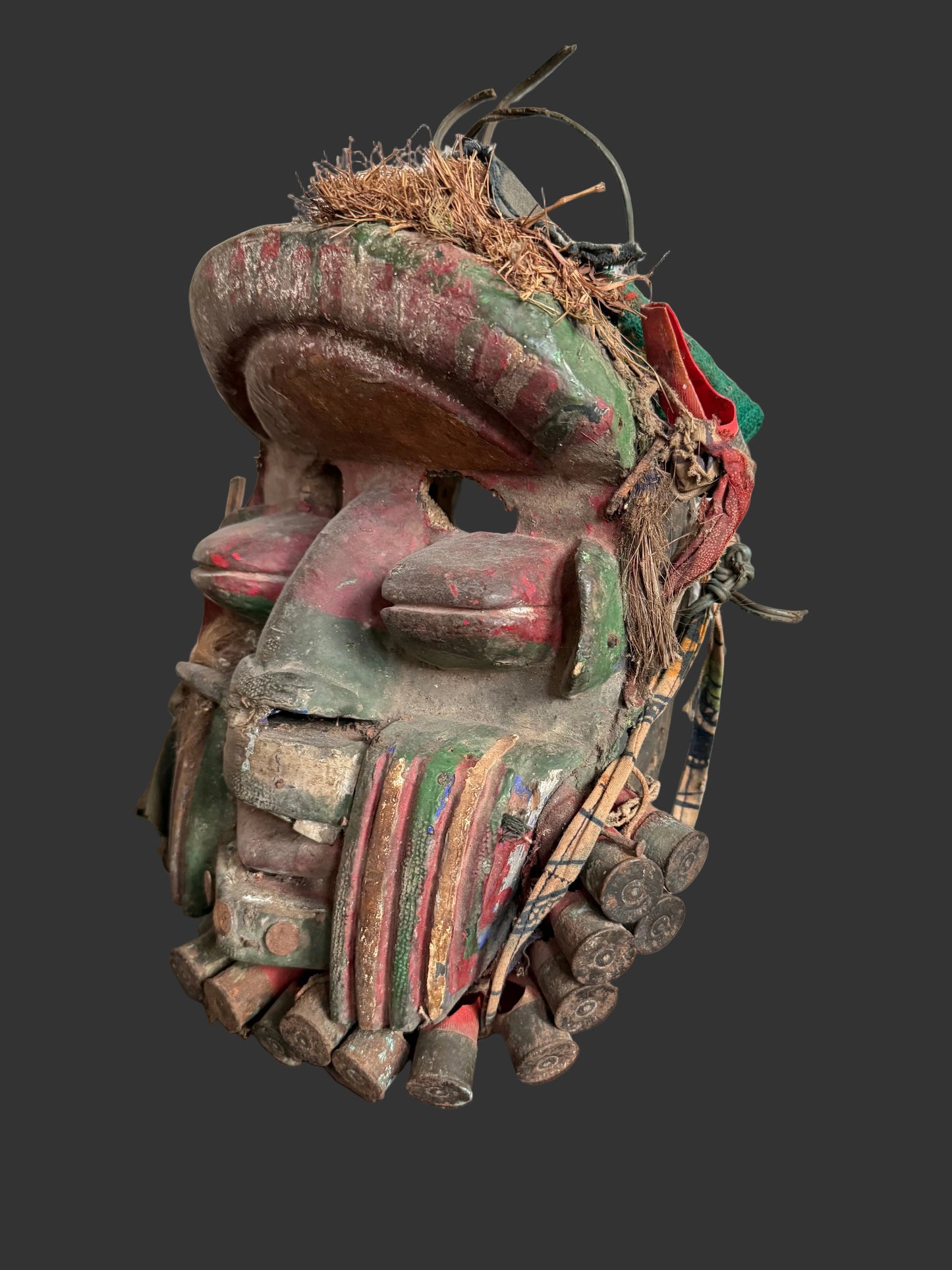 Bete Gle Wooden Mask African Tribal Mask