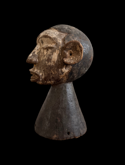 Idoma Mask, Wooden African Tribal Art Mask