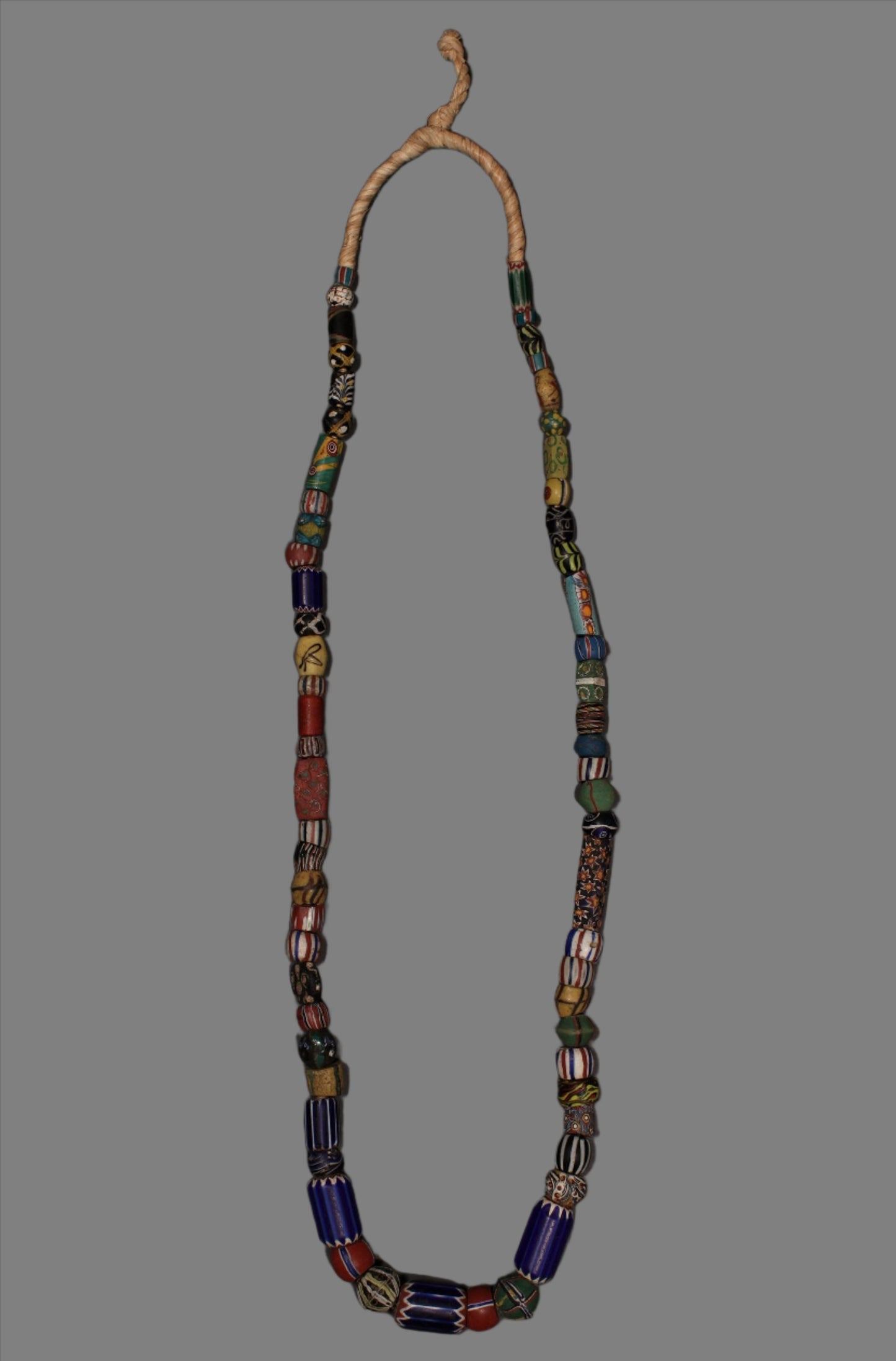 Tribal Art Trade Beads; Beads in Embellishments and Trims; Other African ; Collectors' ; Venetian Millefiori Mixed Glass Beads, Old African Trade Beads