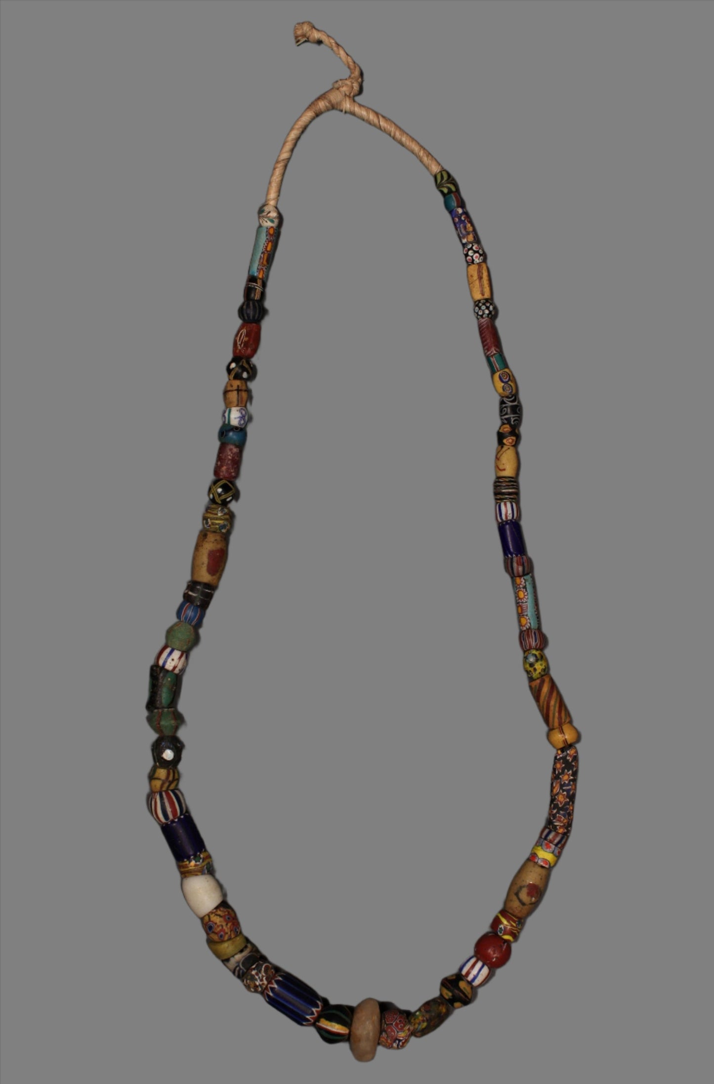 Tribal Art Trade Beads; Beads in Embellishments and Trims; Other African ; Collectors' ; Mixed Millefiori African Trade Beads, Collectible Venetian Glass Beads