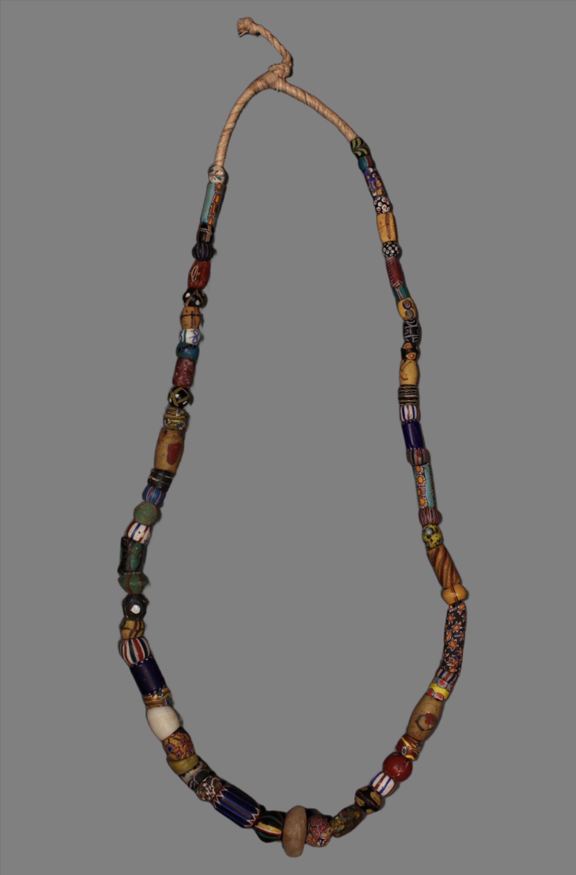 Tribal Art Trade Beads; Beads in Embellishments and Trims; Other African ; Collectors' ; Mixed Millefiori African Trade Beads, Collectible Venetian Glass Beads