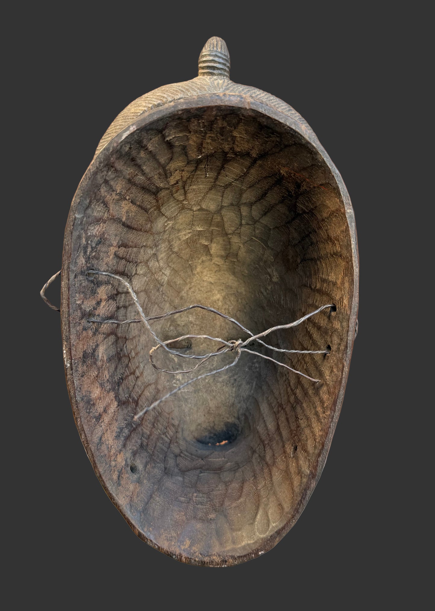 Authentic Baule Mask, Hand Carved Wooden African Mask, Wall Decor Collection