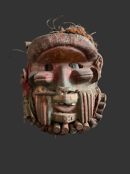 Bete Gle Wooden Mask African Tribal Mask