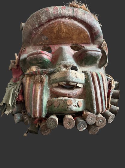 Bete Gle Wooden Mask African Tribal Mask
