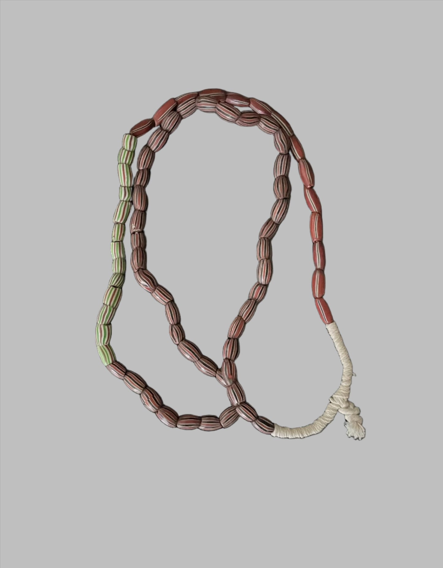 Tribal Art Trade Beads; Beads in Embellishments and Trims; Other African ; Collectors' ; Venetian Chevron Millefiori Mixed Beads, African Glass Trade Beads