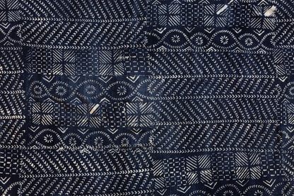 Indigo Textile  Resist Dyed  Dogon Textiles  Cotton Fabrics  Vintage  Mali  Living  Home Decor  Handcrafted Art - Textiles  African Art