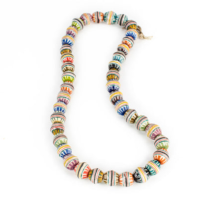 Ghana Krobo  Collecting  Jewelry Making  Traditional Art  Vintage Beads  African Art  Handcrafted Art - Trade Beads