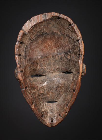 Tribal Masks; Traditional; Collection; Other African; Masks in costumes; Chokwe Mask, Wood, D.R Congo, African Art
