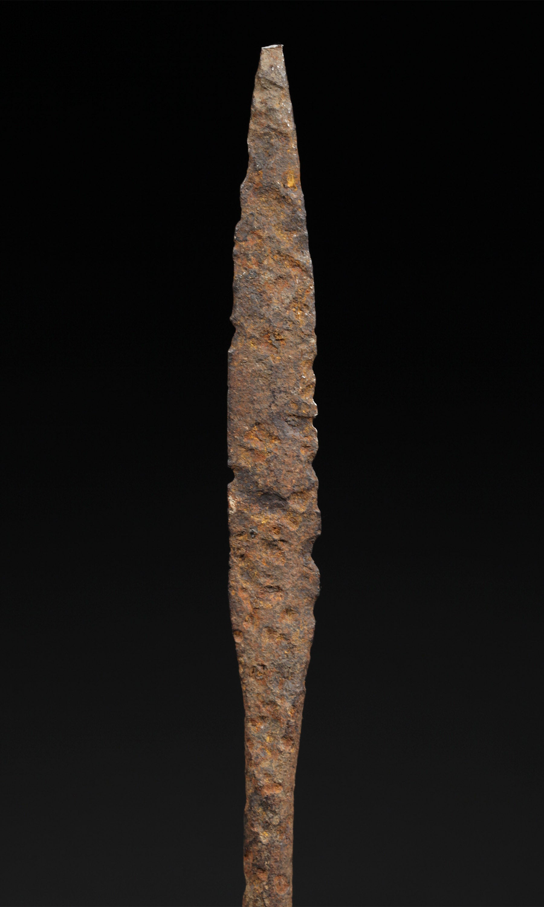 Tribal Objects; Artwork; Collection; Other African; Prestige Object Depicting Masks, Carved Wood, Iron, Dan Tribe, African Art