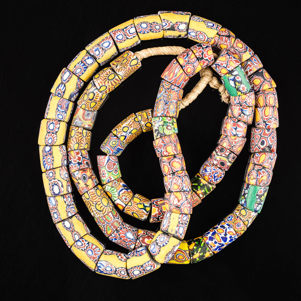 African Tribal Art - Trade Beads - Venetian - Millefiori - Collectibles Beads