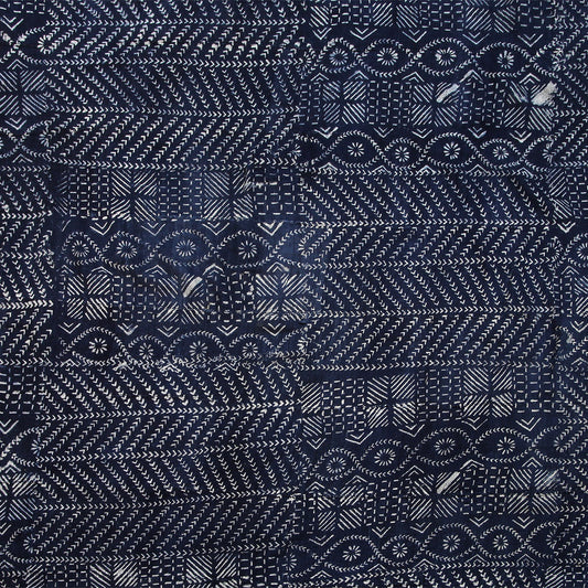 Indigo Textile  Resist Dyed  Dogon Textiles  Cotton Fabrics  Vintage  Mali  Living  Home Decor  Handcrafted Art - Textiles  African Art