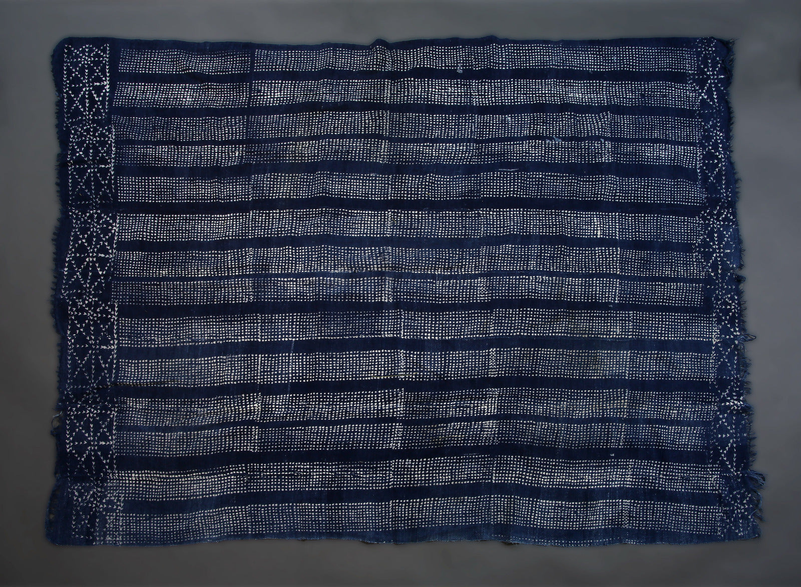 Cotton  Vintage  Living  Home Decor  Patterns  African Art  Indigo Cloth  Resist Dyed  Mali  Handcrafted Art - Textiles  Dogon Tribe