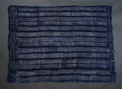 Cotton  Vintage  Living  Home Decor  Patterns  African Art  Indigo Cloth  Resist Dyed  Mali  Handcrafted Art - Textiles  Dogon Tribe