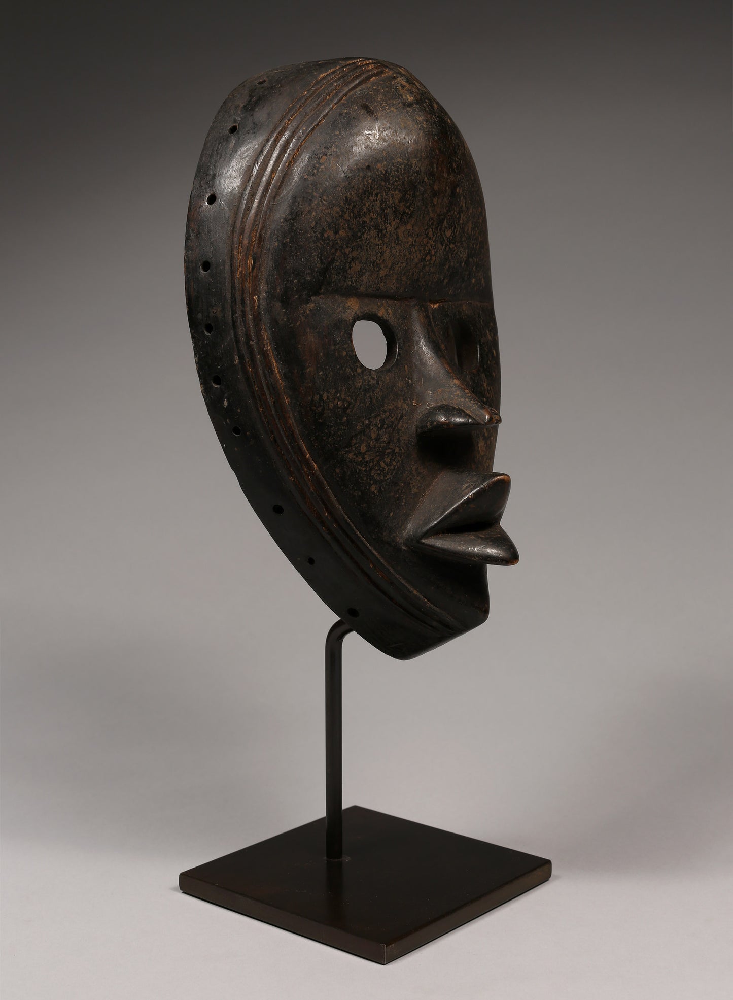 Tribal Masks; Traditional; Collection; Other African; Masks in costumes; Gunye Ge Mask, Dan Tribe, Carved Wood African Art