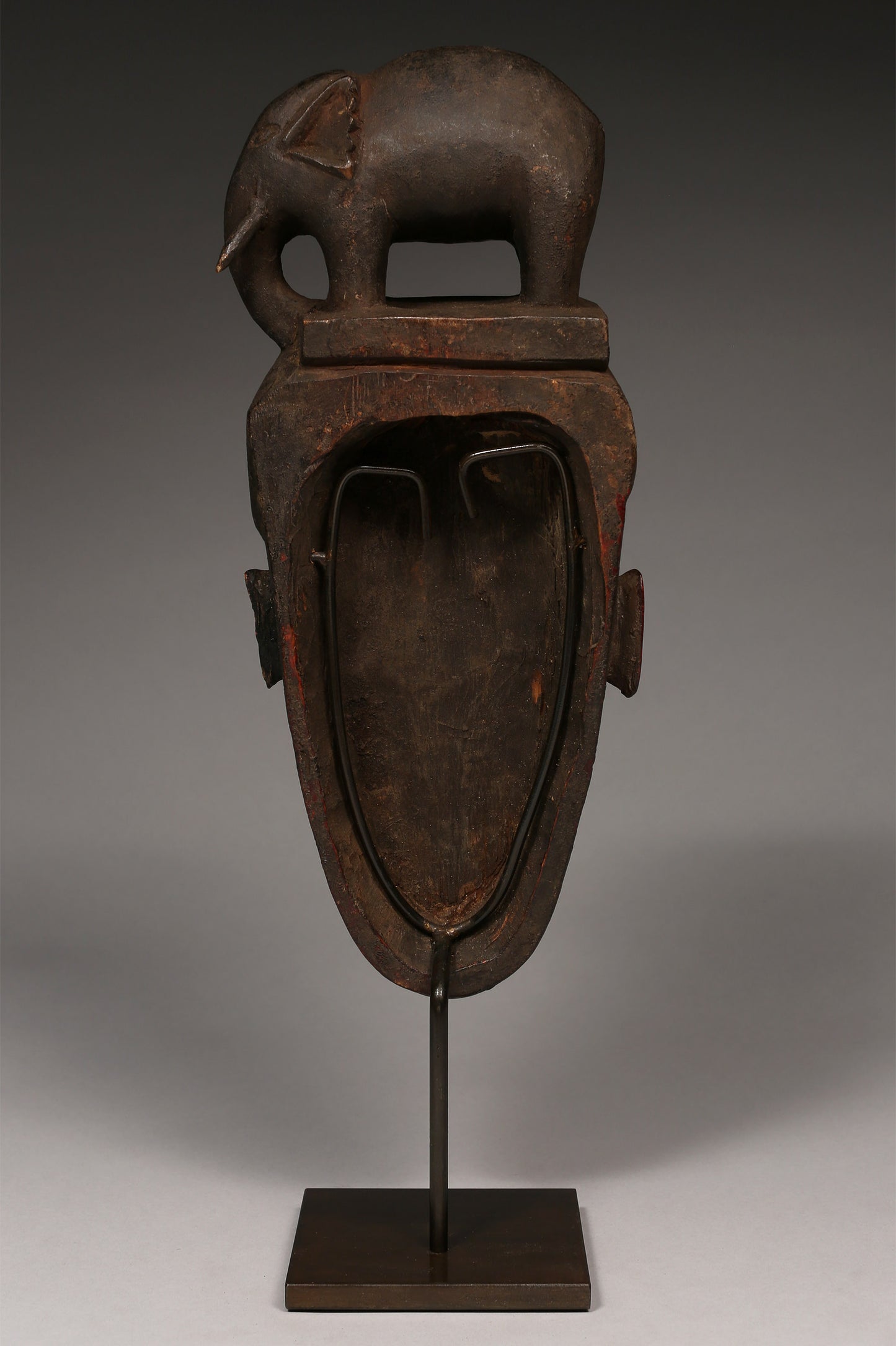 Tribal Masks; Traditional; Collection; Other African; Masks in costumes; Kpan Mask, Baule African Art, Carved Wood