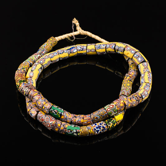 African Tribal Art - Trade Beads - Venetian - Millefiori - Collectibles Beads