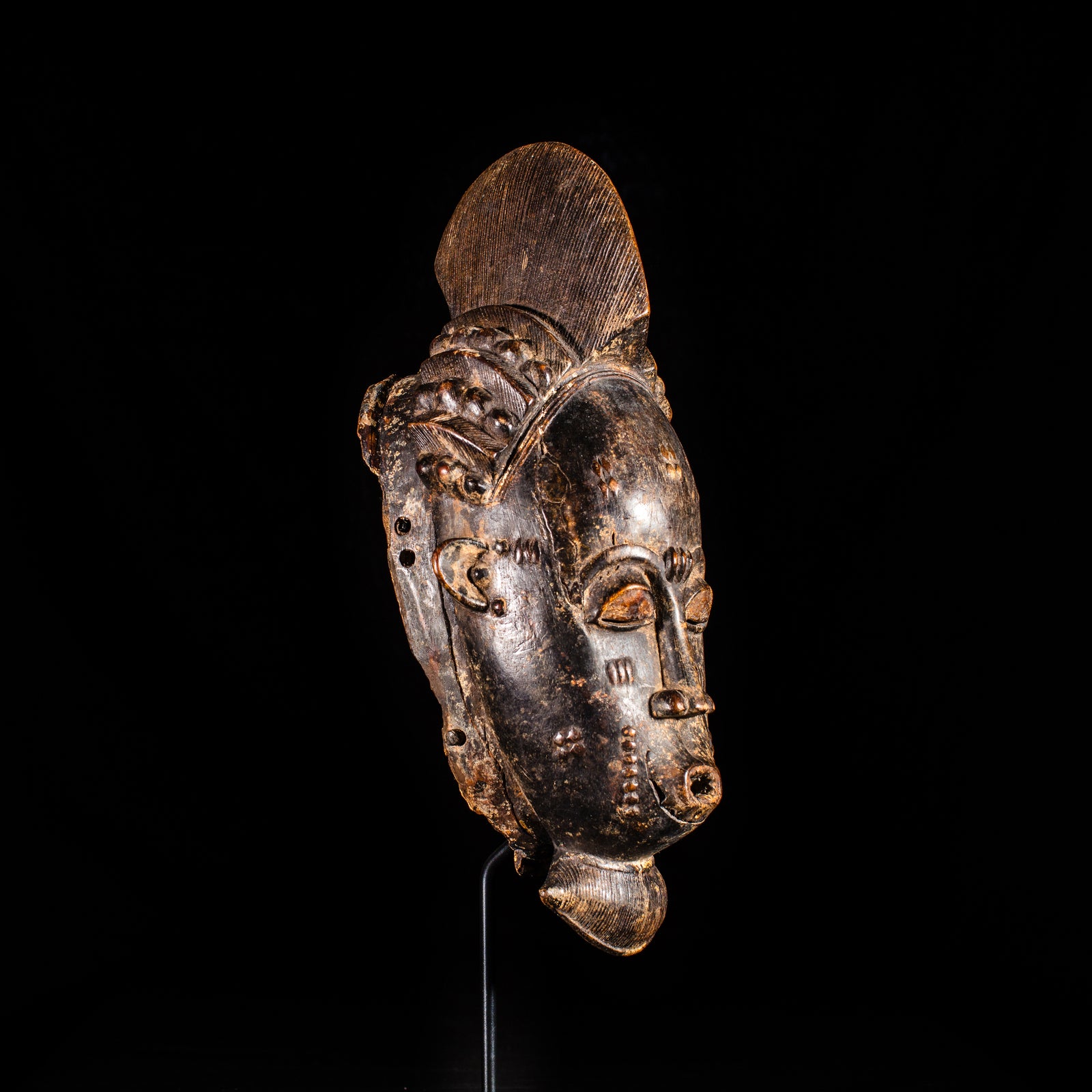 Portrait Mask  African Artwork  Wooden Masks  Tribal Art - Masks  Collectibles Masks  Baule Masks  African Masks  African Art