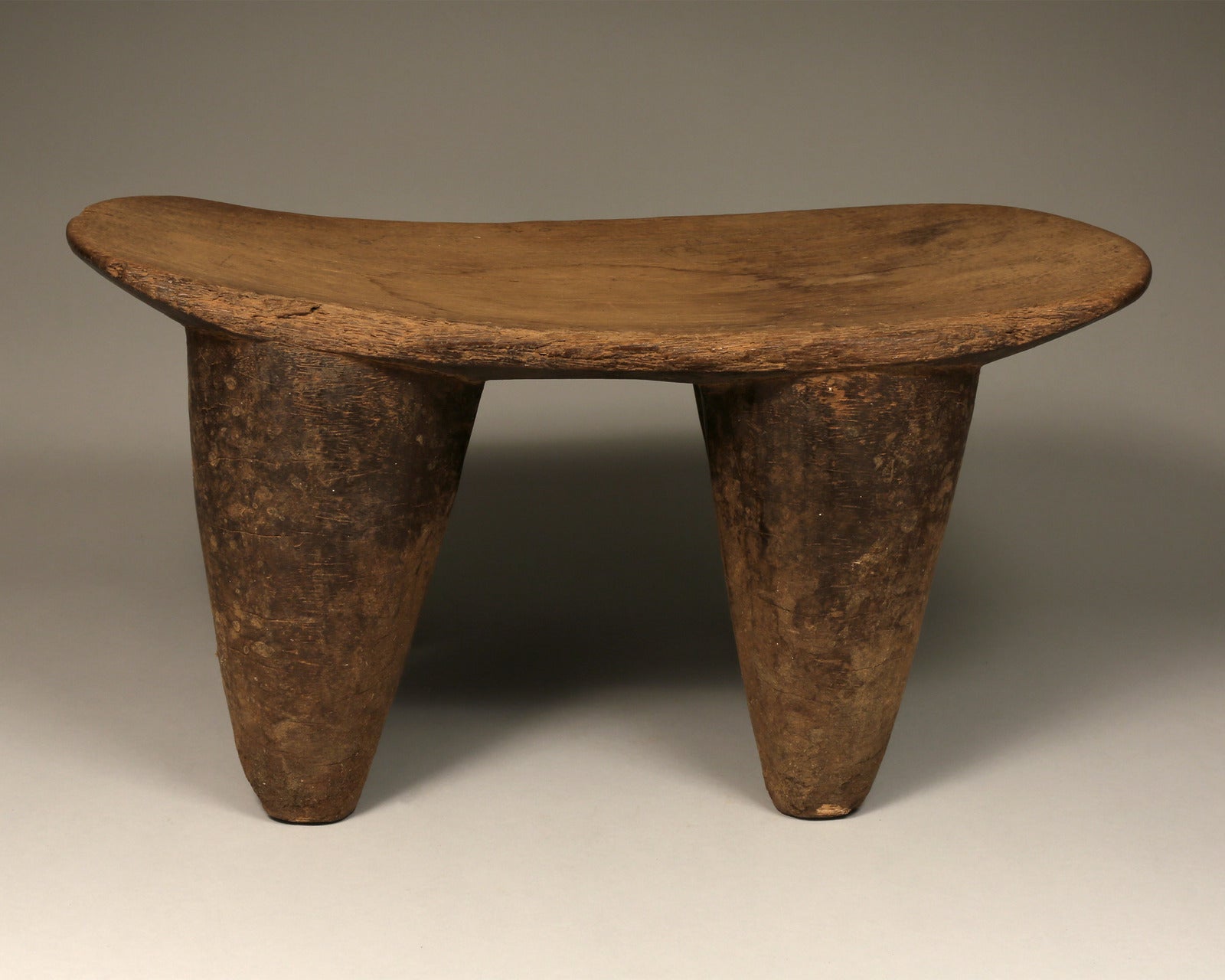 Tribal Art Furniture; Used; Art; Other African ; Furniture; Collector's' ; Old, Authentic African Stool, Senufo Tribe, Wood, Ivory Coast