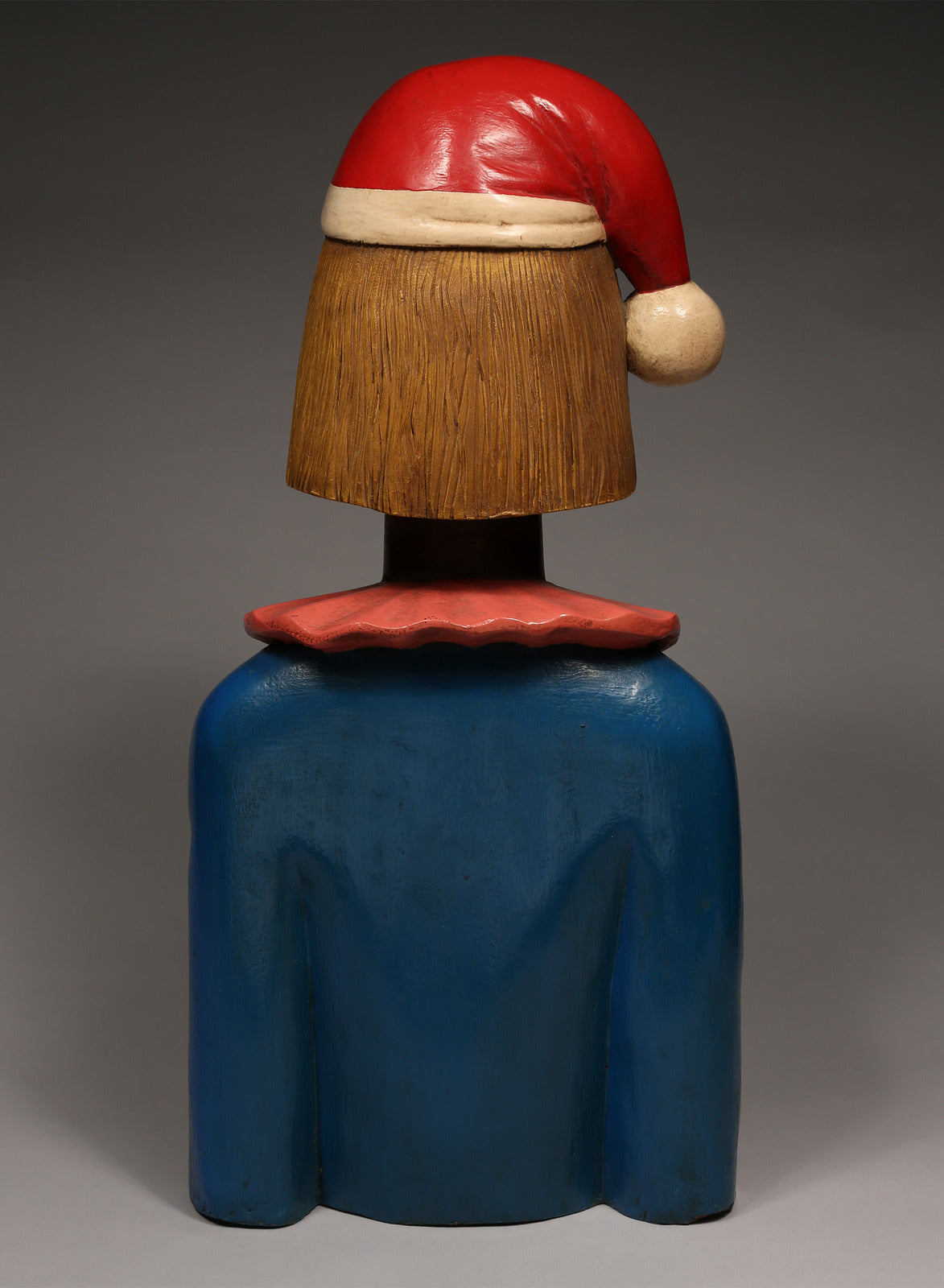 Clown Santa Sculpture  Clown Sculptures  African Artwork  Wooden Sculptures  Home Decor  Handcrafted Art - Sculptures  African Sculptures Statues  African Art