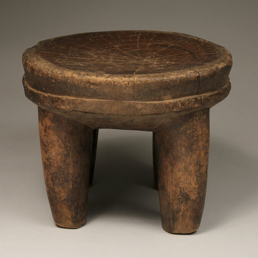 Tribal Furniture; African Senufo Stool, Carved Wood