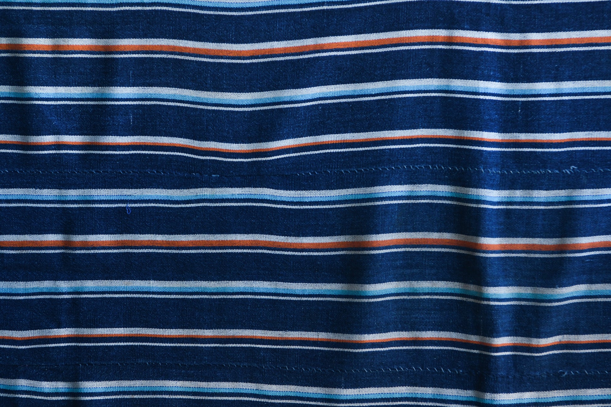 Handcrafted Textiles - African Art - Home Decor - Living - Upholstery - Fabric - Cotton - Vintage - Indigo Dyed - Mudcloth - Traditional