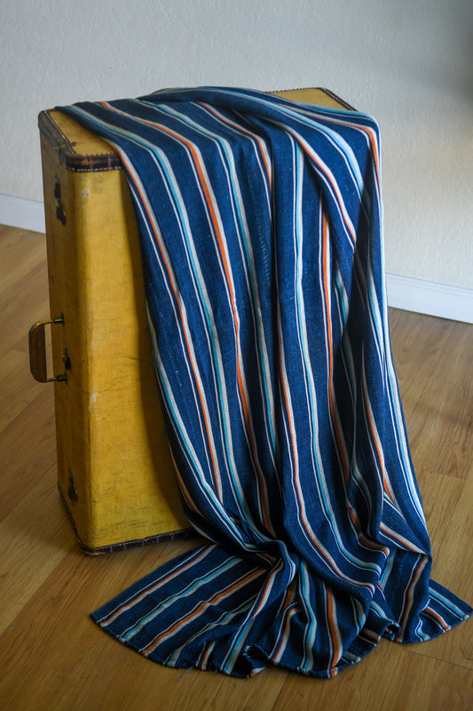 Handcrafted Textiles - African Art - Home Decor - Living - Upholstery - Fabric - Cotton - Vintage - Indigo Dyed - Mudcloth - Traditional