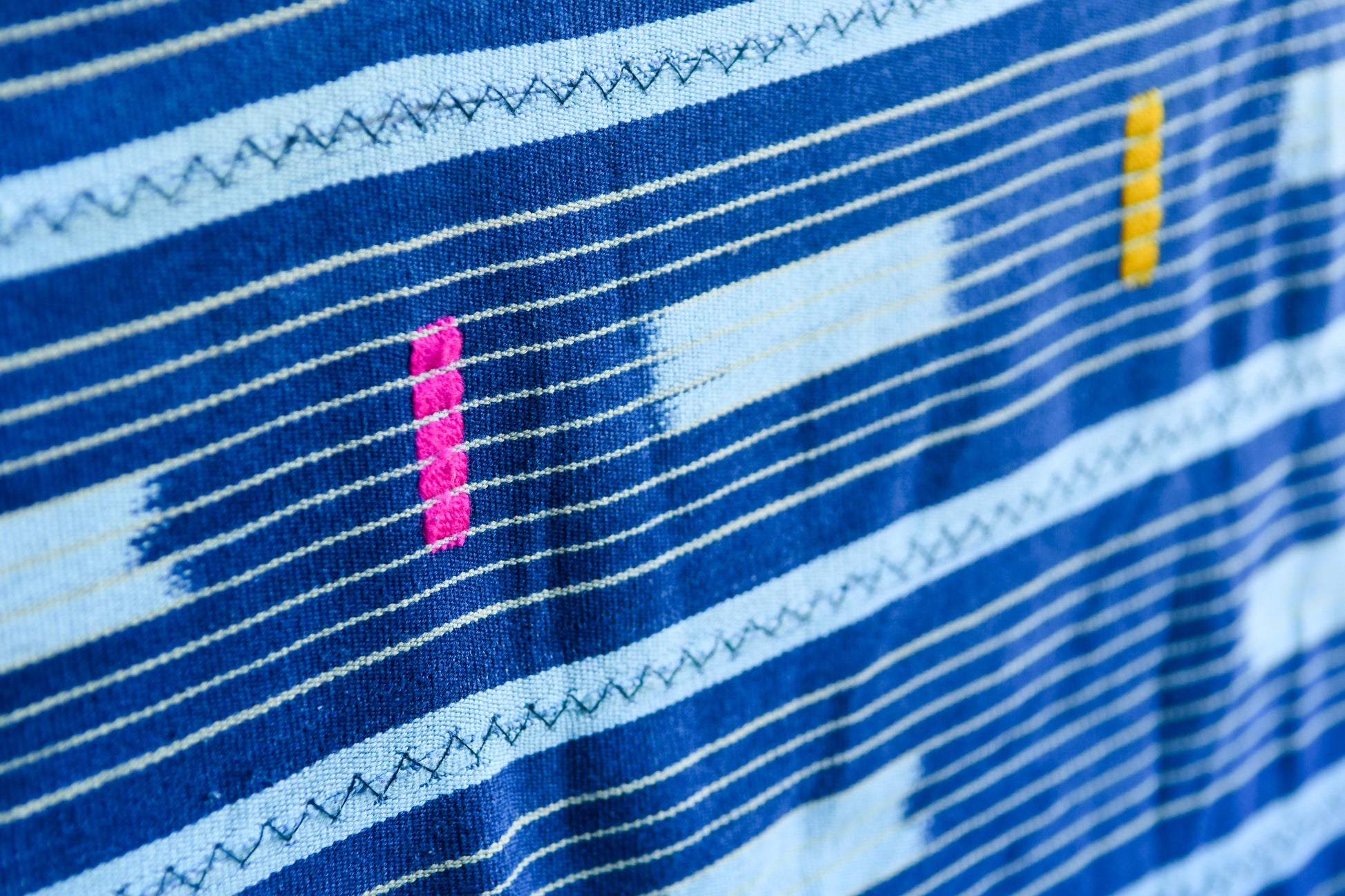 Handcrafted Art Textiles; Woven Fabrics; Other African; Indigo Based; Cotton; Traditional; Intricate Patterns; Home Decor; African Baule Tie Dye Mudcloth Fabric, Baule Ikat Cotton Textile, Wall Decor Throw Blanket