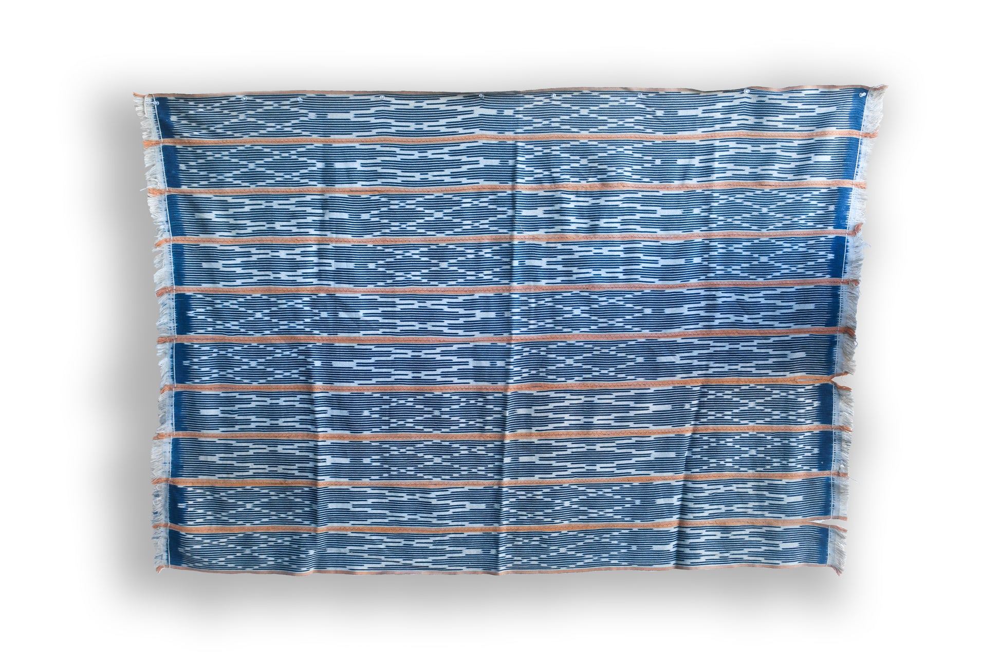 Handcrafted Textiles - Contemporary - African Art - Africa - Fabric - Vintage -  Tie Dyed - Indigo - Baule - Ikat -  Home Decor - Living - Cotton - Upholstery - Clothes Making