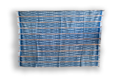 Handcrafted Textiles - Contemporary - African Art - Africa - Fabric - Vintage -  Tie Dyed - Indigo - Baule - Ikat -  Home Decor - Living - Cotton - Upholstery - Clothes Making