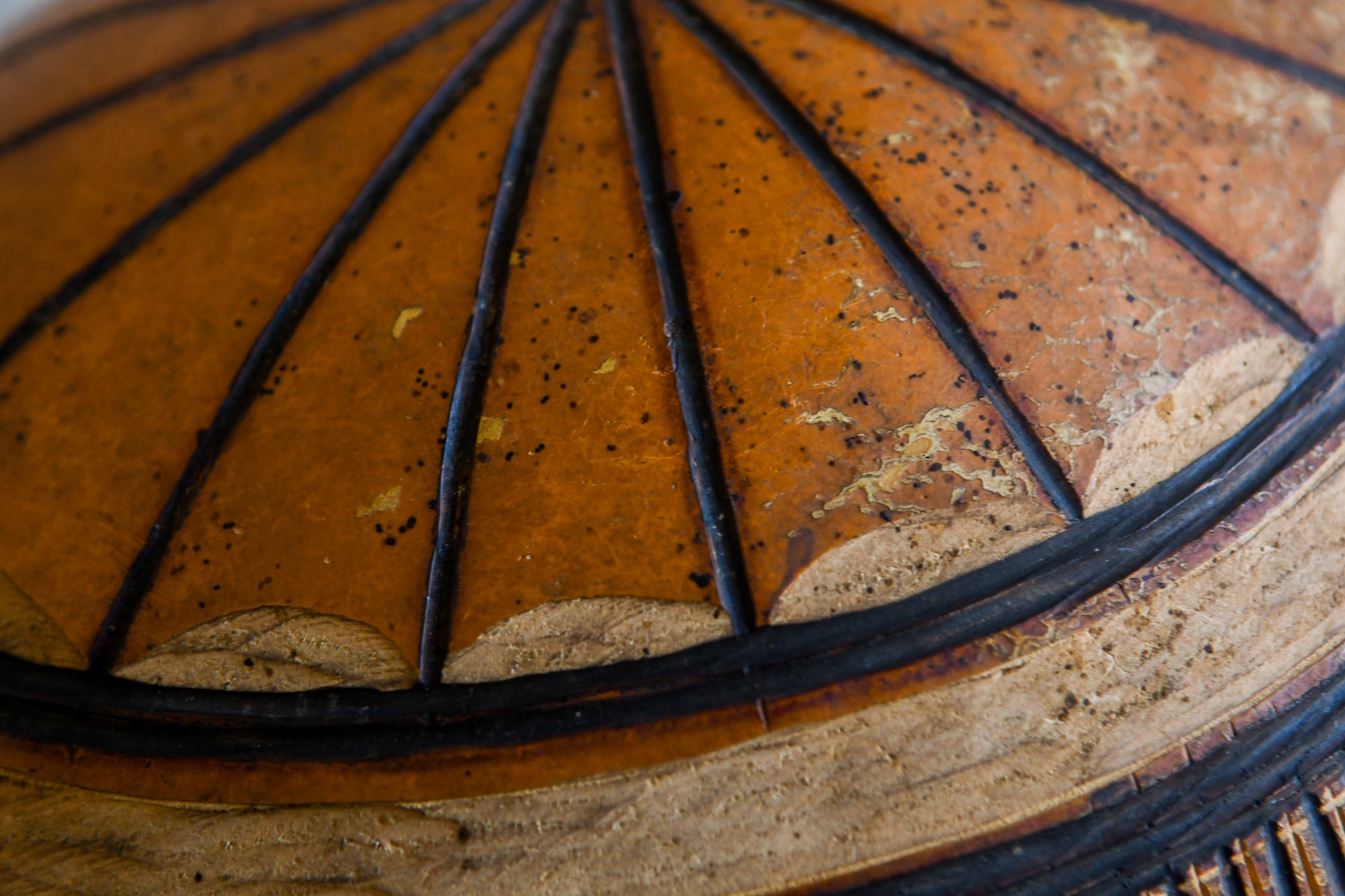 Tribal Objects; Artwork; Collection; Other African; African Calabash Bowl Cowrie Shell, Tribal Instrument Object, Folk Art