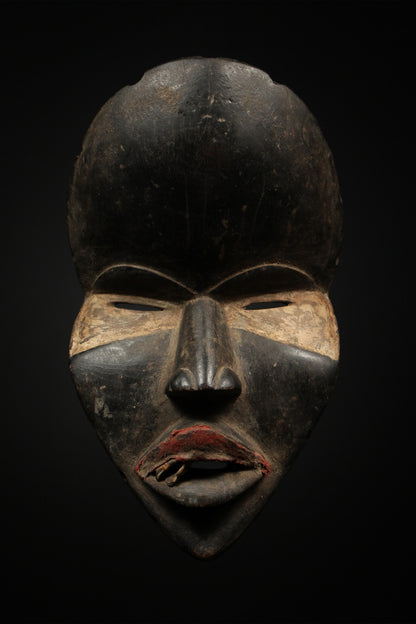 Tribal Masks; Traditional; Collection; Other African; Masks in costumes; Deangle Dan Mask, Carved Wooden African Mask