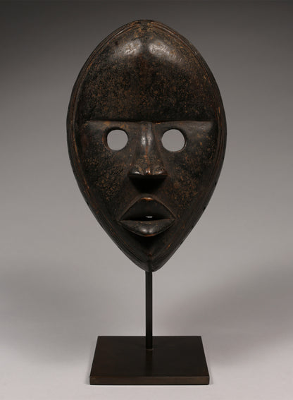 Tribal Masks; Traditional; Collection; Other African; Masks in costumes; Gunye Ge Mask, Dan Tribe, Carved Wood African Art