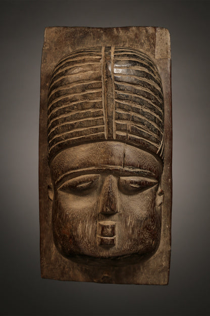 Tribal Masks; Traditional; Collection; Other African; Masks in costumes; Handmade, Gelede African Mask, Wood, Nigeria
