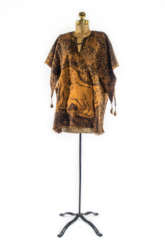 Mudcloth Tunic Bogolan Clothing African Art African Textiles Handcrafted Art - Mudcloth Clothing