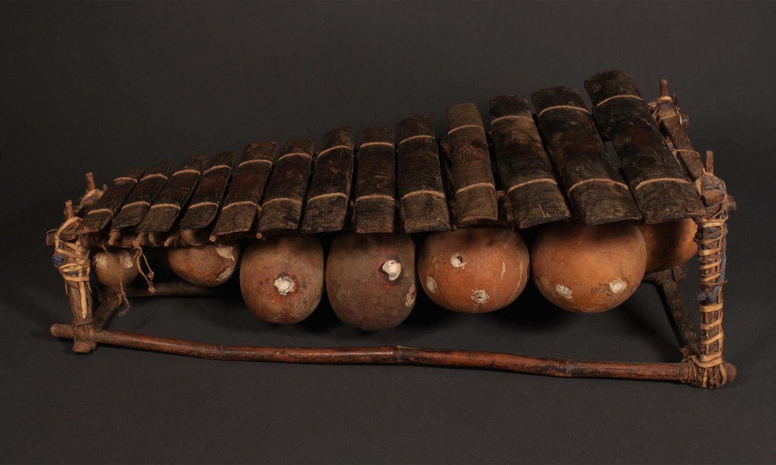 Tribal Objects; Artwork; Collection; Other African; Very Old, Traditional Balafon Instrument, African Art