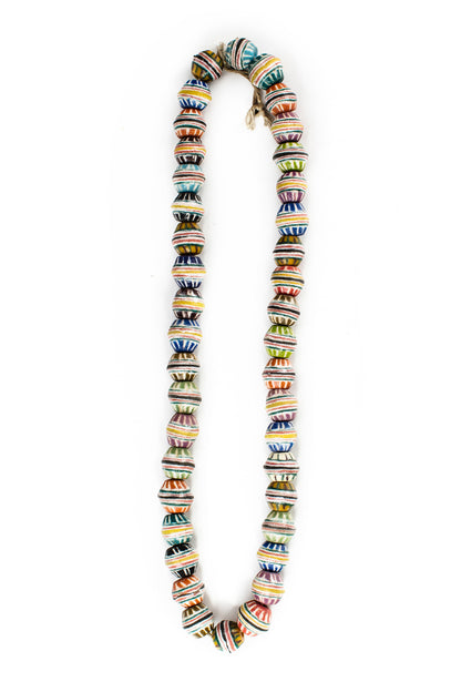 Ghana Krobo  Collecting  Jewelry Making  Traditional Art  Vintage Beads  African Art  Handcrafted Art - Trade Beads