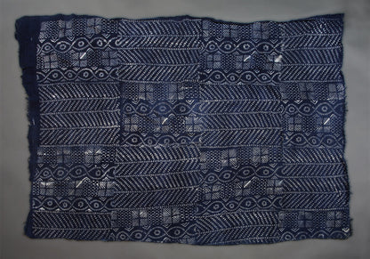 Indigo Textile  Resist Dyed  Dogon Textiles  Cotton Fabrics  Vintage  Mali  Living  Home Decor  Handcrafted Art - Textiles  African Art